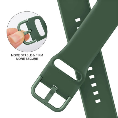 For Apple Watch Series 10 42mm Pin Buckle Silicone Watch Band(Clover) - Watch Bands by buy2fix | Online Shopping UK | buy2fix