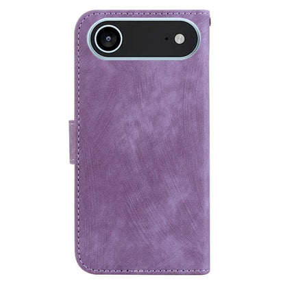 For iPhone Air Little Tiger Embossed Leather Phone Case(Purple) - iPhone Air Cases by buy2fix | Online Shopping UK | buy2fix