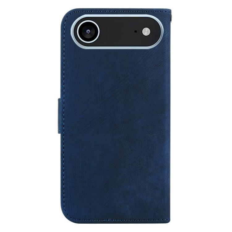 For iPhone Air Little Tiger Embossed Leather Phone Case(Dark Blue) - iPhone Air Cases by buy2fix | Online Shopping UK | buy2fix
