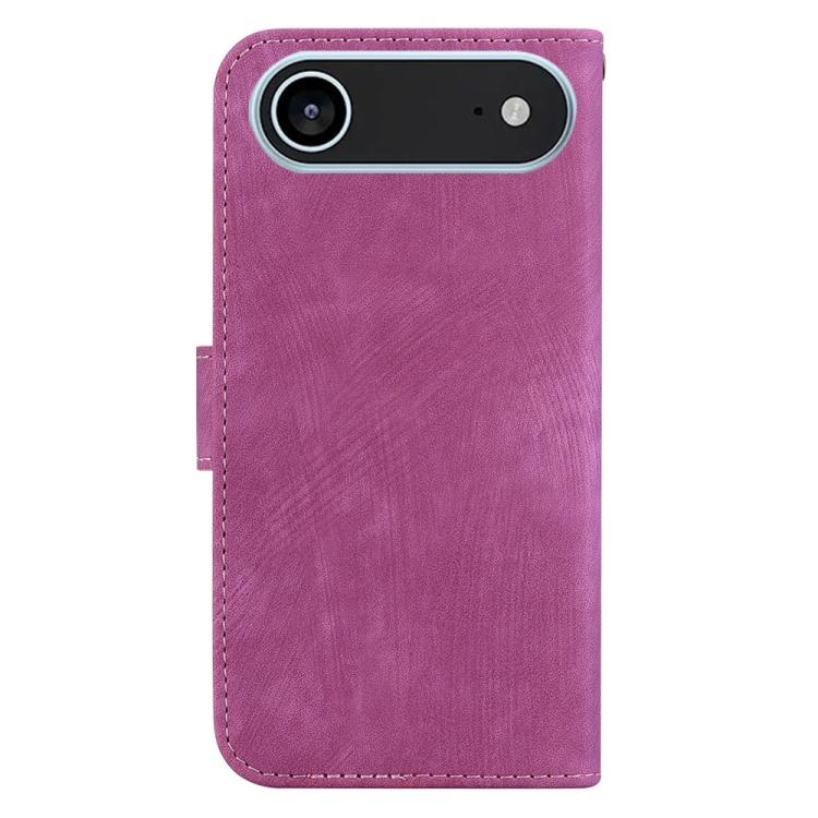 For iPhone Air Little Tiger Embossed Leather Phone Case(Rose Red) - iPhone Air Cases by buy2fix | Online Shopping UK | buy2fix