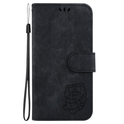 For iPhone Air Little Tiger Embossed Leather Phone Case(Black) - iPhone Air Cases by buy2fix | Online Shopping UK | buy2fix