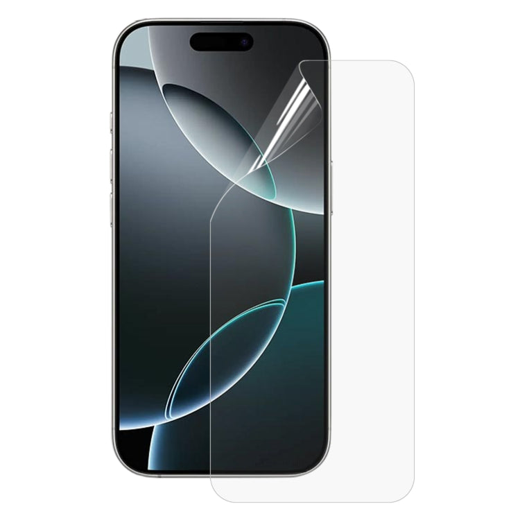 For iPhone 16 Pro Full Screen Protector Explosion-proof Hydrogel Film by buy2fix