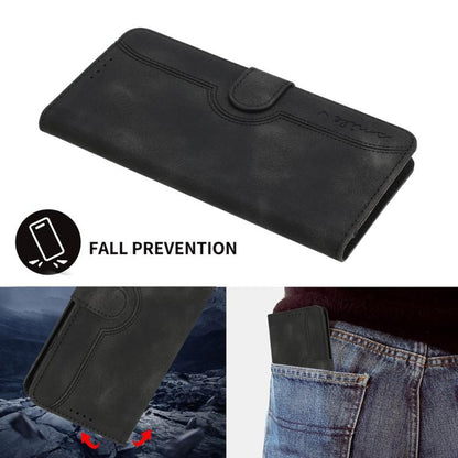 For iPhone Air Heart Pattern Skin Feel Leather Phone Case(Black) - iPhone Air Cases by buy2fix | Online Shopping UK | buy2fix