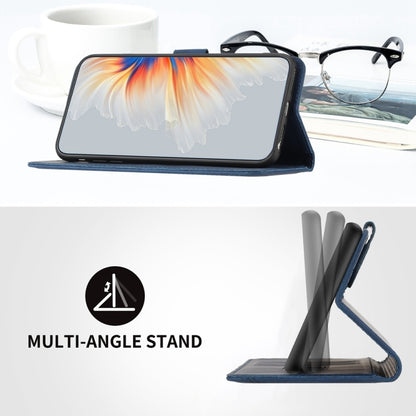 For Motorola Edge 5G 2024 Heart Pattern Skin Feel Leather Phone Case(Royal Blue) by buy2fix