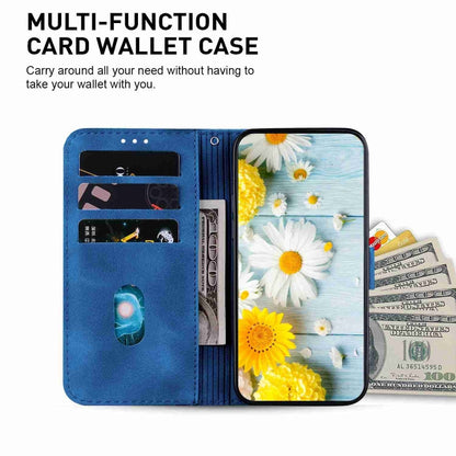 For Xiaomi 13T / 13T Pro / Redmi K60 Ultra Lily Embossed Leather Phone Case(Dark Blue) - Xiaomi Cases by buy2fix | Online Shopping UK | buy2fix