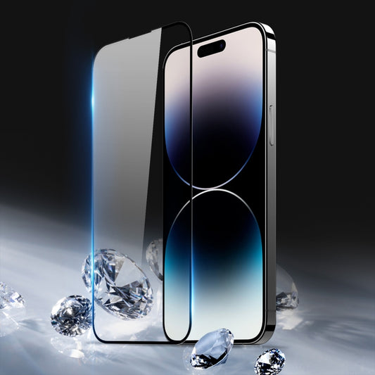 For iPhone 15 Pro Max 10pcs DUX DUCIS 0.33mm 9H Medium Alumina Tempered Glass Film - iPhone 15 Pro Max Tempered Glass by DUX DUCIS | Online Shopping UK | buy2fix
