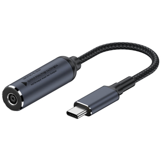 DC 4.5 x 0.6mm to USB-C / Type-C Male 100W Computer Charging Adapter Connector