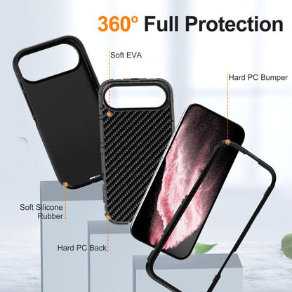 For iPhone Air Life Waterproof Rugged Phone Case(Black) - iPhone Air Cases by buy2fix | Online Shopping UK | buy2fix