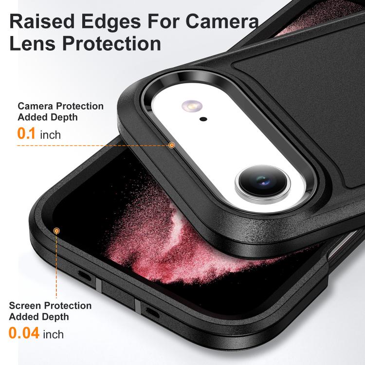 For iPhone Air Life Waterproof Rugged Phone Case(Black) - iPhone Air Cases by buy2fix | Online Shopping UK | buy2fix