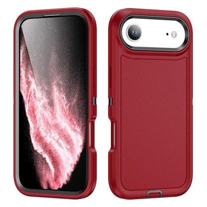 For iPhone Air Life Waterproof Rugged Phone Case(Red + Black) - iPhone Air Cases by buy2fix | Online Shopping UK | buy2fix