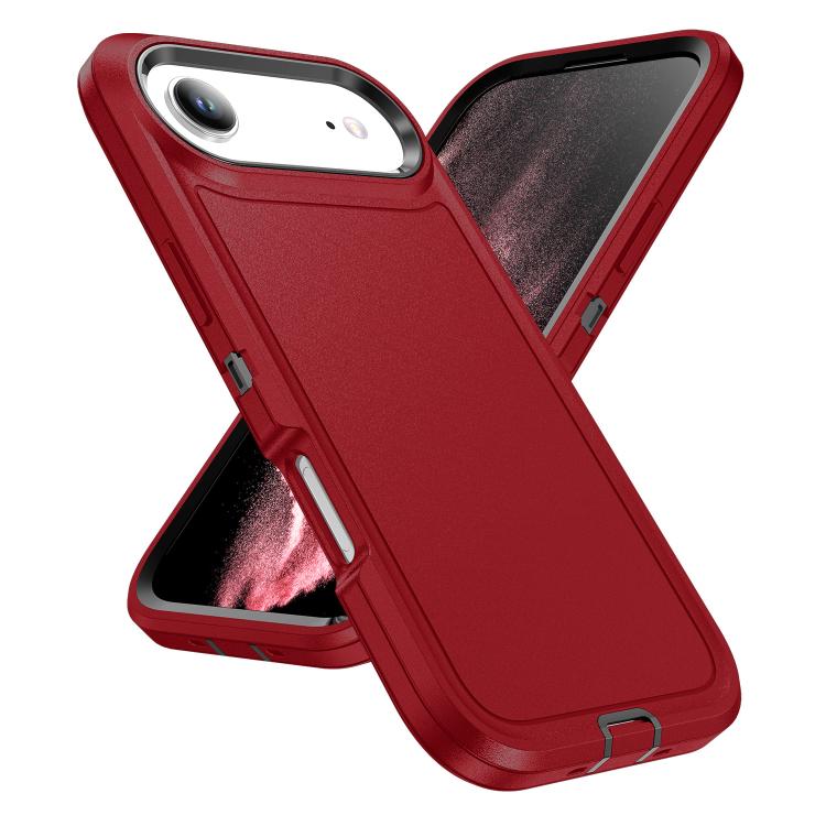 For iPhone Air Life Waterproof Rugged Phone Case(Red + Black) - iPhone Air Cases by buy2fix | Online Shopping UK | buy2fix
