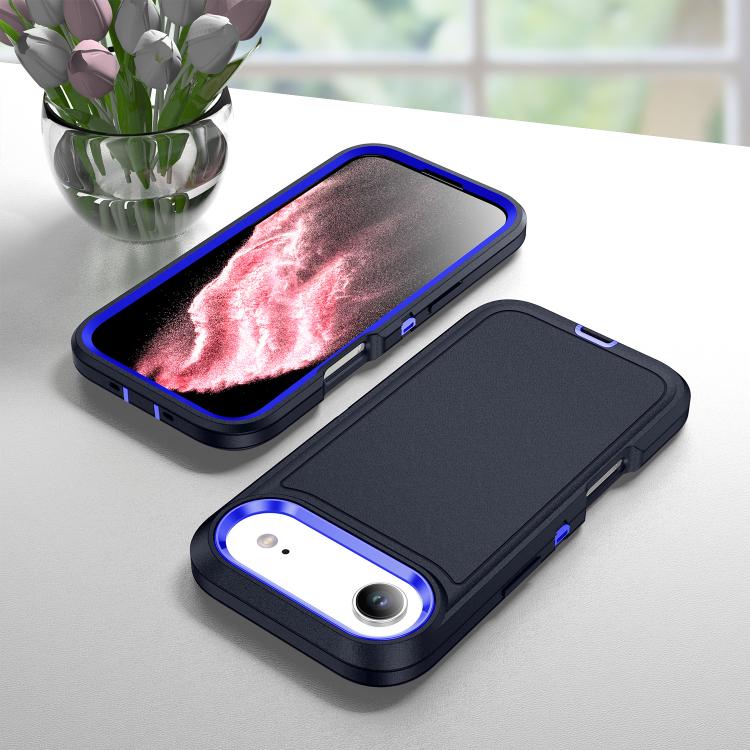 For iPhone Air Life Waterproof Rugged Phone Case(Dark Blue + Royal Blue) - iPhone Air Cases by buy2fix | Online Shopping UK | buy2fix