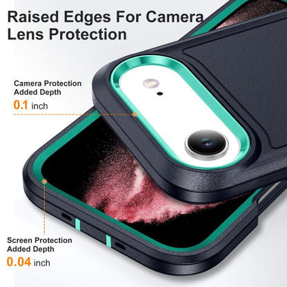 For iPhone Air Life Waterproof Rugged Phone Case(Dark Blue + Light Blue) - iPhone Air Cases by buy2fix | Online Shopping UK | buy2fix