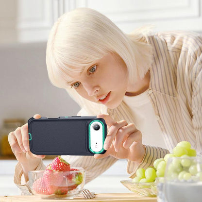 For iPhone Air Life Waterproof Rugged Phone Case(Dark Blue + Light Blue) - iPhone Air Cases by buy2fix | Online Shopping UK | buy2fix