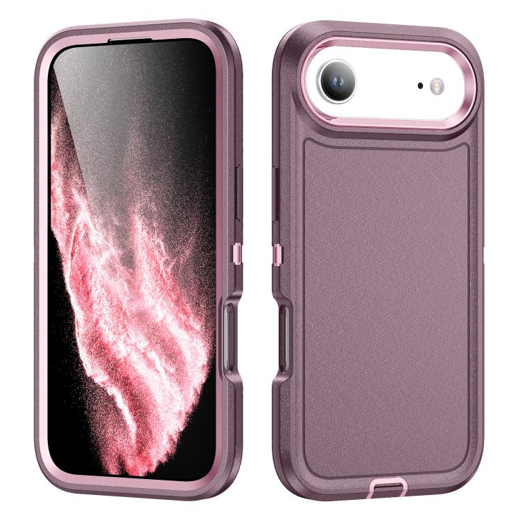 For iPhone Air Life Waterproof Rugged Phone Case(Purple + Pink) - iPhone Air Cases by buy2fix | Online Shopping UK | buy2fix