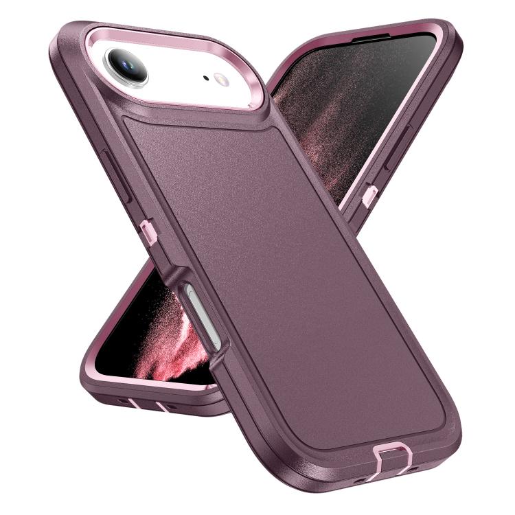 For iPhone Air Life Waterproof Rugged Phone Case(Purple + Pink) - iPhone Air Cases by buy2fix | Online Shopping UK | buy2fix