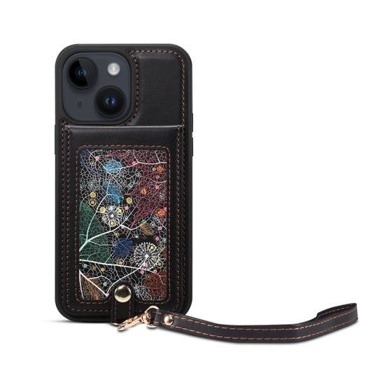 For iPhone 15 ESEBLE Star Series Lanyard Holder Card Slot Phone Case(Black) - iPhone 15 Cases by ESEBLE | Online Shopping UK | buy2fix