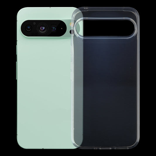 For Google Pixel 9 Ultra-thin Transparent TPU Phone Case by buy2fix
