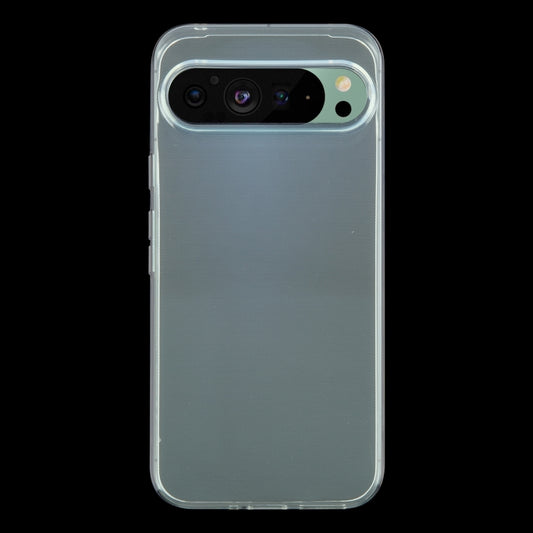 For Google Pixel 9 Ultra-thin Transparent TPU Phone Case by buy2fix