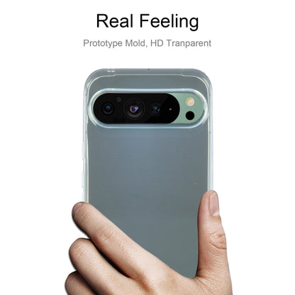 For Google Pixel 9 Ultra-thin Transparent TPU Phone Case by buy2fix