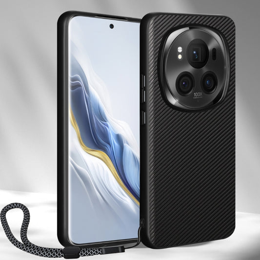For Honor Magic6 Pro ViLi TC Series Kevlar Carbon Fiber Texture Phone Case(Black) - Honor Cases by ViLi | Online Shopping UK | buy2fix