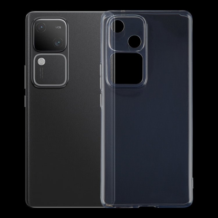 For vivo S18 Ultra-thin Transparent TPU Phone Case by buy2fix