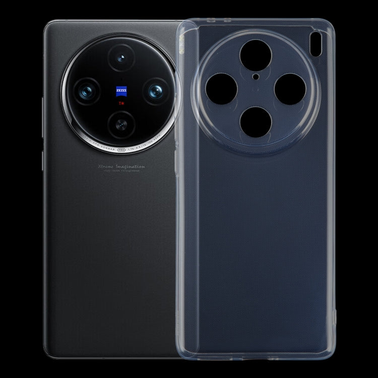 For vivo X100 Pro Ultra-thin Transparent TPU Phone Case - vivo Cases by buy2fix | Online Shopping UK | buy2fix