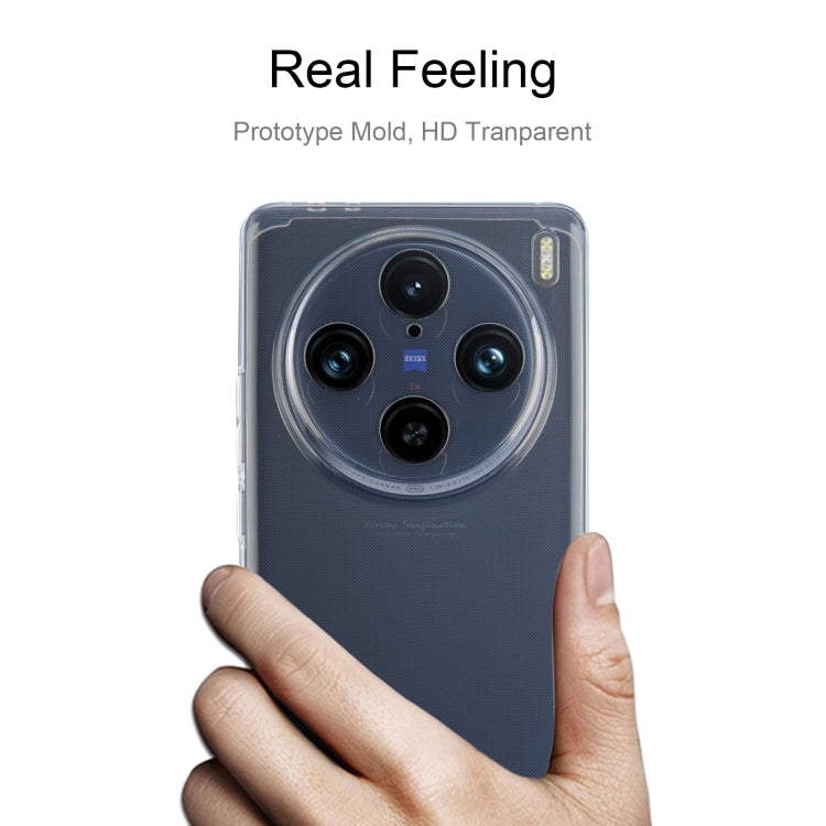 For vivo X100 Pro Ultra-thin Transparent TPU Phone Case - vivo Cases by buy2fix | Online Shopping UK | buy2fix