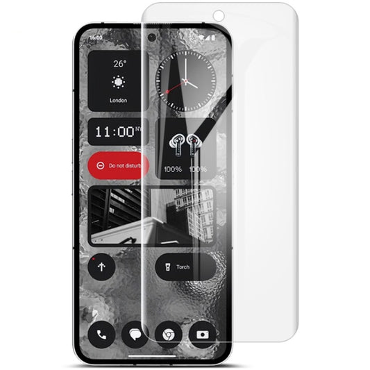 For Nothing Phone 2 2pcs imak Curved Full Screen Hydrogel Film Protector - Nothing Tempered Glass by imak | Online Shopping UK | buy2fix