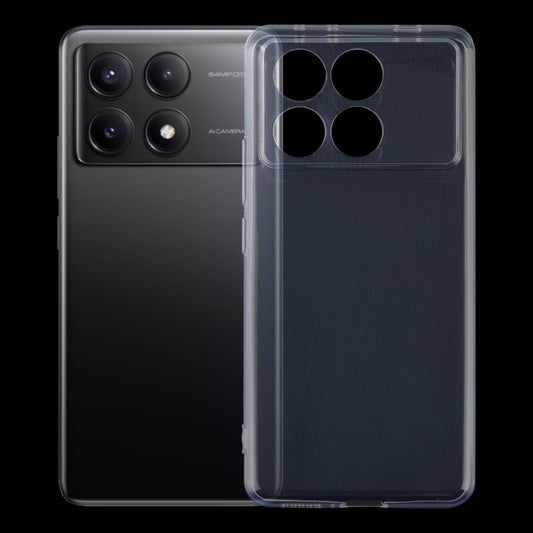 For Xiaomi Redmi K70E Ultra-thin Transparent TPU Phone Case - Xiaomi Cases by buy2fix | Online Shopping UK | buy2fix