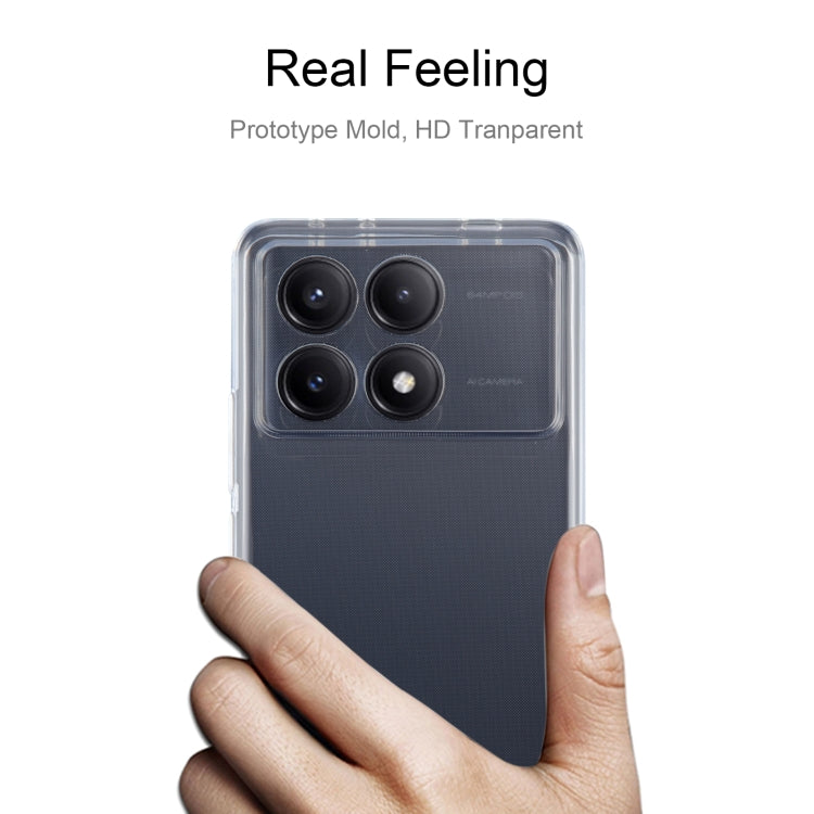For Xiaomi Redmi K70E Ultra-thin Transparent TPU Phone Case - Xiaomi Cases by buy2fix | Online Shopping UK | buy2fix