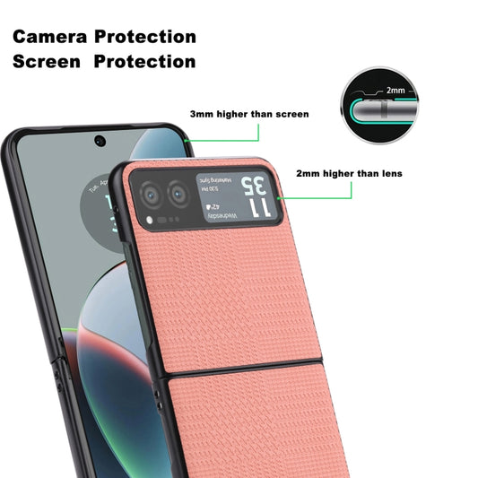 For Motorola Razr 40 ViLi TH Series Shockproof TPU + PC Phone Case(Pink) - Motorola Cases by ViLi | Online Shopping UK | buy2fix