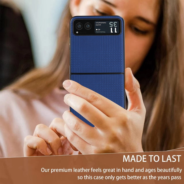 For Motorola Razr 40 ViLi TH Series Shockproof TPU + PC Phone Case(Blue) - Motorola Cases by ViLi | Online Shopping UK | buy2fix