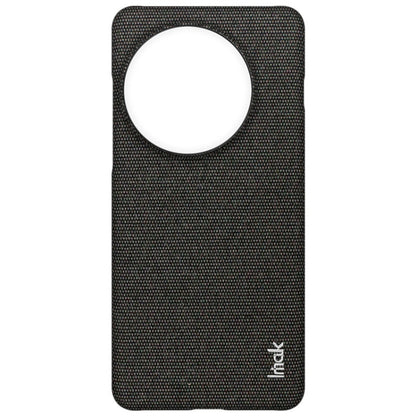For OnePlus 13 imak Ruiyi Series Cloth Texture PU + PC Phone Case(Black) - OnePlus Cases by imak | Online Shopping UK | buy2fix