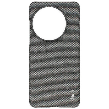 For OnePlus 13 imak Ruiyi Series Cloth Texture PU + PC Phone Case(Dark Grey) - OnePlus Cases by imak | Online Shopping UK | buy2fix