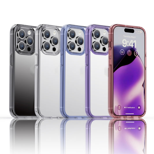 For iPhone 15 iPAKY Hanguang Series Transparent TPU+PC Phone Case(Transparent) - iPhone 15 Cases by iPAKY | Online Shopping UK | buy2fix