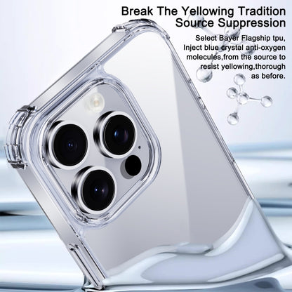 For iPhone 16 Plus iPAKY Crystal Clear Series Shockproof PC + TPU Protective Phone Case(Transparent) - iPhone 16 Plus Cases by iPAKY | Online Shopping UK | buy2fix