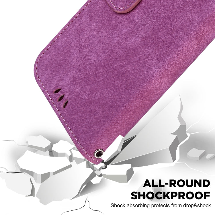 For Motorola Moto G Power 5G 2024 Little Tiger Embossed Leather Phone Case(Rose Red) by buy2fix