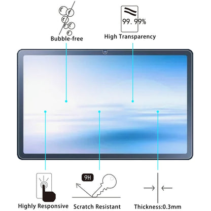For NEC LAVIE Tab T10 T1075 10.61 2pcs 9H 0.3mm Explosion-proof Tempered Glass Film - Others by buy2fix | Online Shopping UK | buy2fix