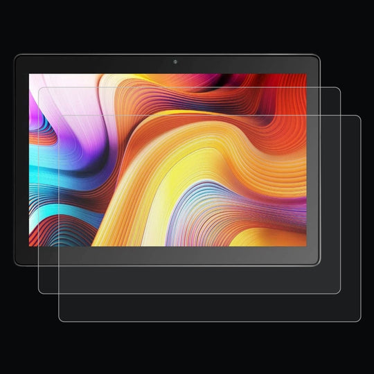 For Dragon Touch Notepad K10 2pcs 9H 0.3mm Explosion-proof Tempered Glass Film