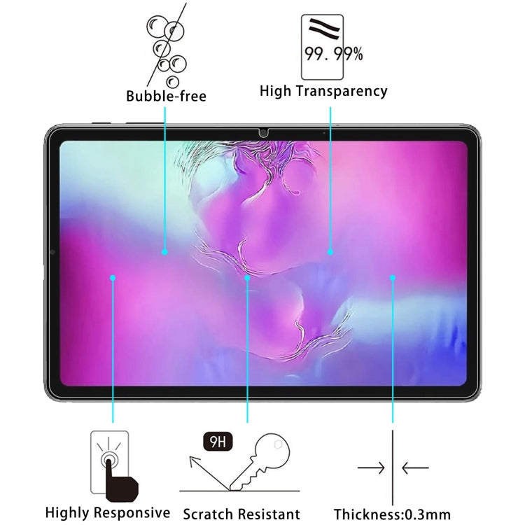 For ALLDOCUBE iPlay 40 Pro 9H 0.3mm Explosion-proof Tempered Glass Film - Others by buy2fix | Online Shopping UK | buy2fix
