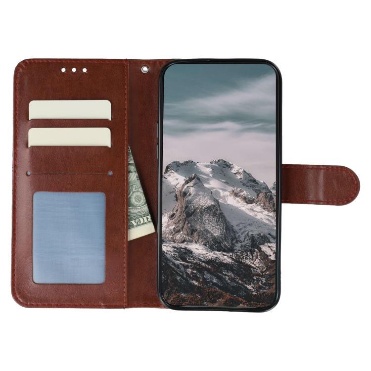 For iPhone Air Sun Mandala Embossing Leather Phone Case(Brown) - iPhone Air Cases by buy2fix | Online Shopping UK | buy2fix