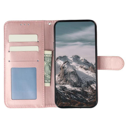 For iPhone Air Sun Mandala Embossing Leather Phone Case(Rose Gold) - iPhone Air Cases by buy2fix | Online Shopping UK | buy2fix