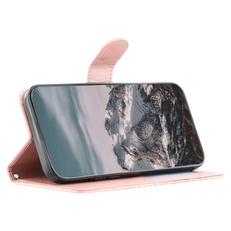 For iPhone Air Sun Mandala Embossing Leather Phone Case(Rose Gold) - iPhone Air Cases by buy2fix | Online Shopping UK | buy2fix