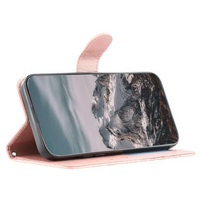 For iPhone Air Sun Mandala Embossing Leather Phone Case(Rose Gold) - iPhone Air Cases by buy2fix | Online Shopping UK | buy2fix