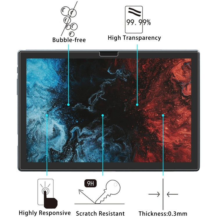 For Vastking KingPad K10 9H 0.3mm Explosion-proof Tempered Glass Film - Others by buy2fix | Online Shopping UK | buy2fix