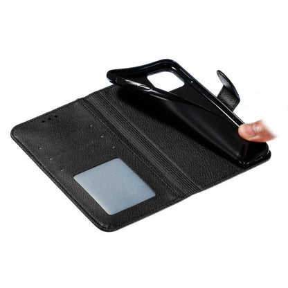 For iPhone Air Feather Pattern Litchi Texture Leather Phone Case(Black) - iPhone Air Cases by buy2fix | Online Shopping UK | buy2fix