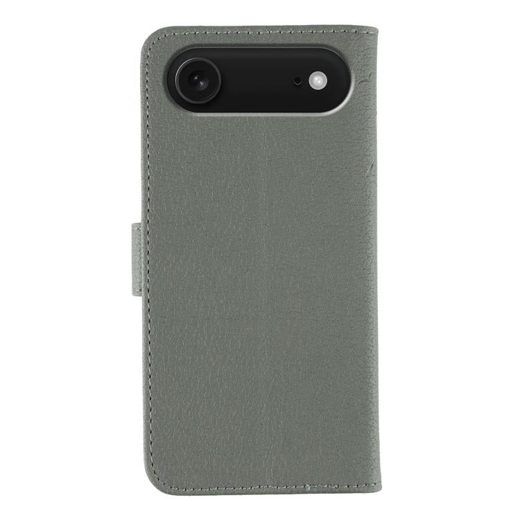 For iPhone Air Feather Pattern Litchi Texture Leather Phone Case(Gray) - iPhone Air Cases by buy2fix | Online Shopping UK | buy2fix