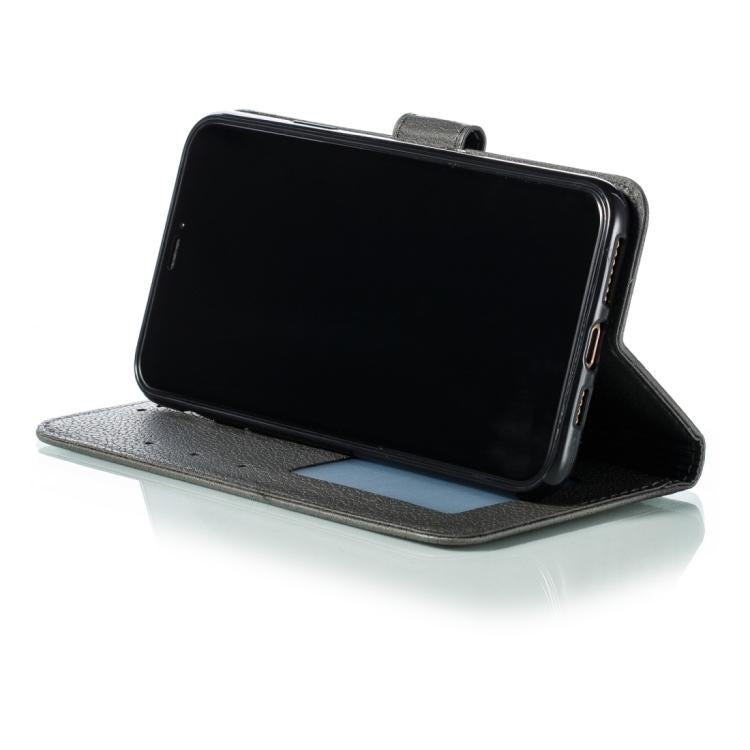 For iPhone Air Feather Pattern Litchi Texture Leather Phone Case(Gray) - iPhone Air Cases by buy2fix | Online Shopping UK | buy2fix