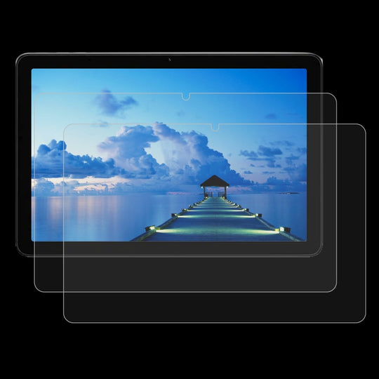 For Umidigi G1 Tab 2pcs 9H 0.3mm Explosion-proof Tempered Glass Film